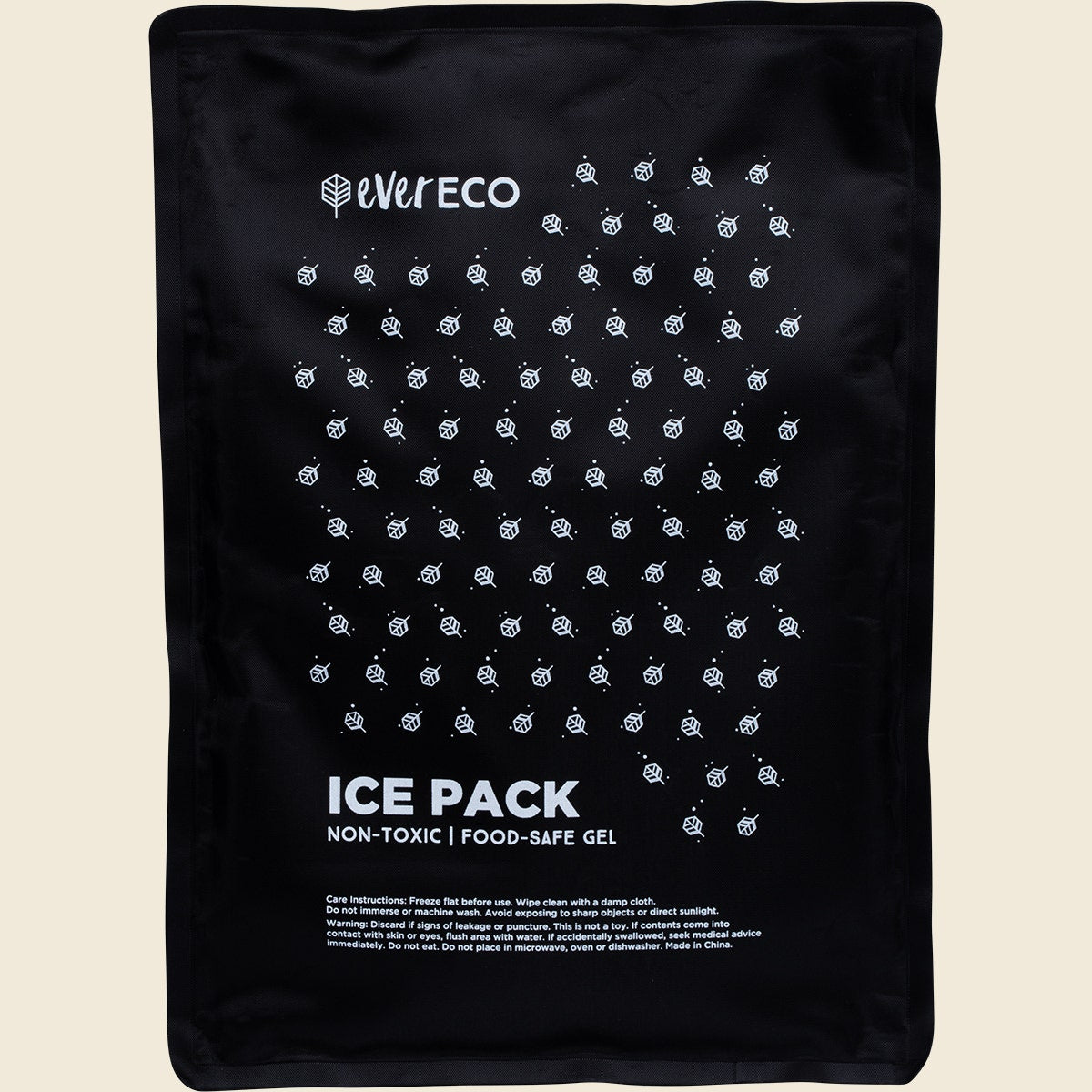 Ever Eco Insulated Lunch Bag with Ice Pack Husk 1pc