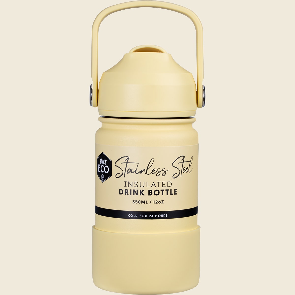 Ever Eco Insulated Drink Bottle Buttercup 350ml