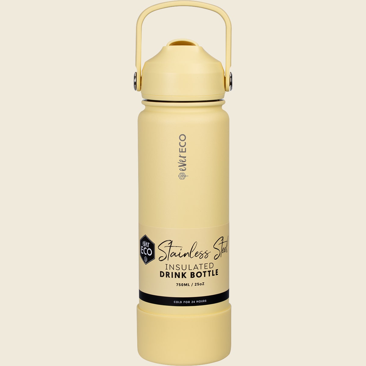 Ever Eco Insulated Drink Bottle Buttercup 750ml