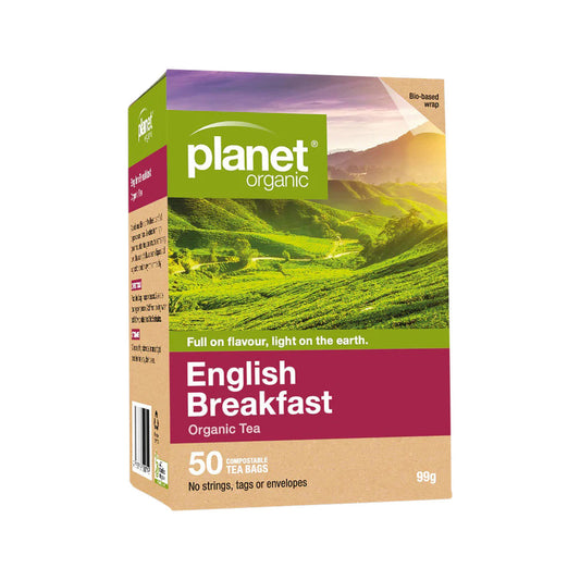 Planet Organic Organic English Breakfast Tea x 50 Tea Bags