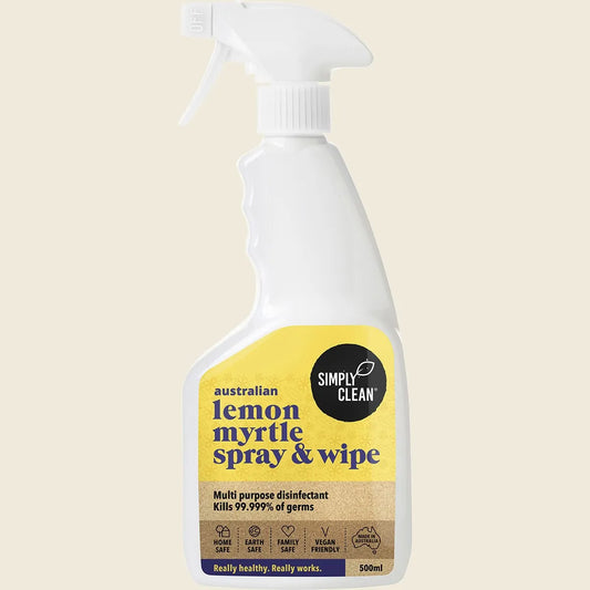 Simply Clean Lemon Myrtle Spray & Wipe 500ml