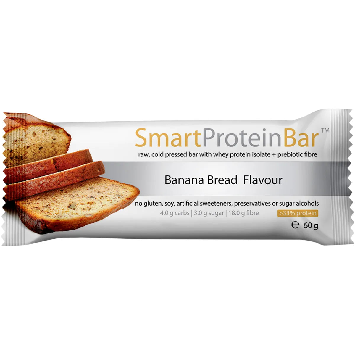 SMART PROTEIN BAR Banana Bread Protein Bar 12x60g