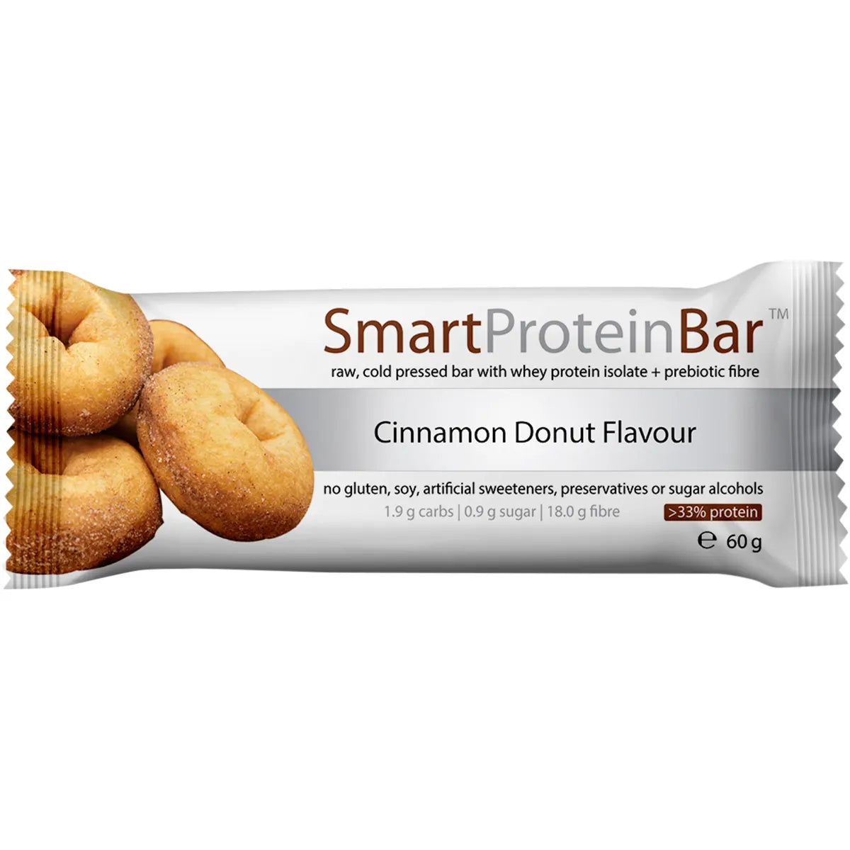 SMART PROTEIN BAR Cinnamon Donut Protein Bar 12x60g