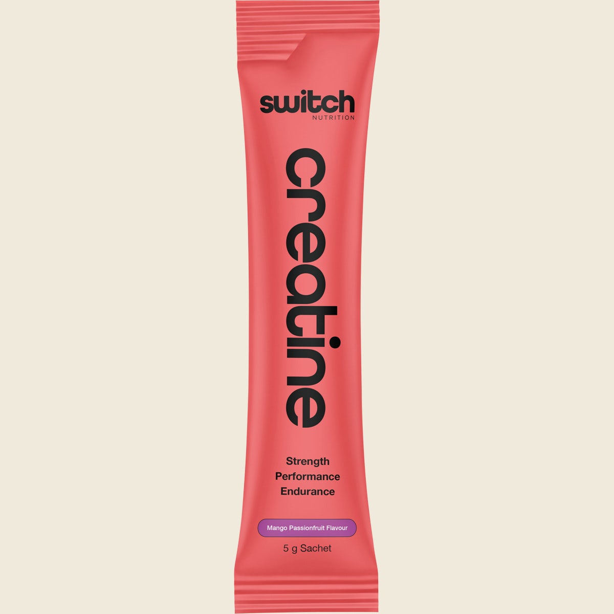Switch Nutrition Creatine Monohydrate Sachets Mango Passionfruit 20x5g