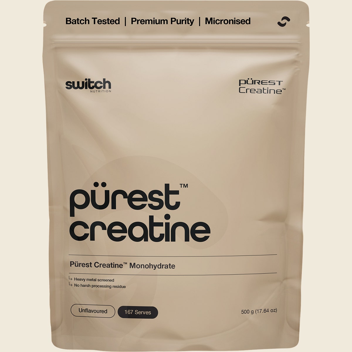 Switch Nutrition Purest® Creatine Monohydrate 500g