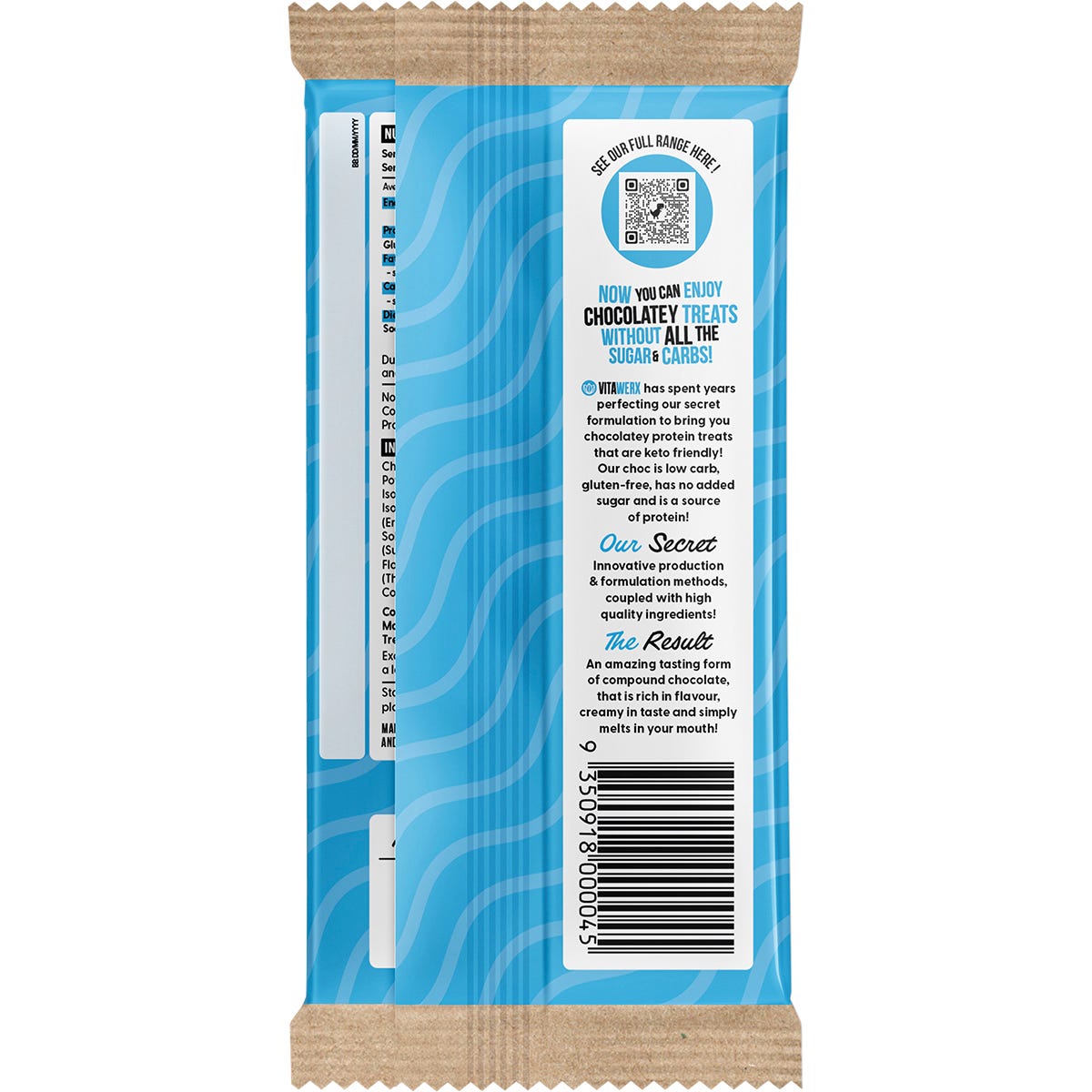 Vitawerx Protein Milk Choc Bar 12x100g