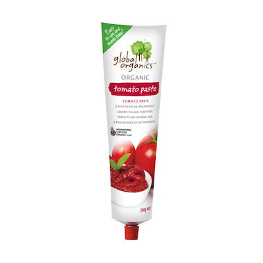 Global Organics Tomato Paste Organic (Tube) 200g