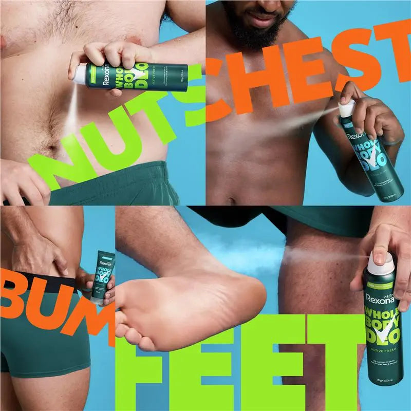 Rexona Men Deodorant Aerosol Active Fresh 230ml