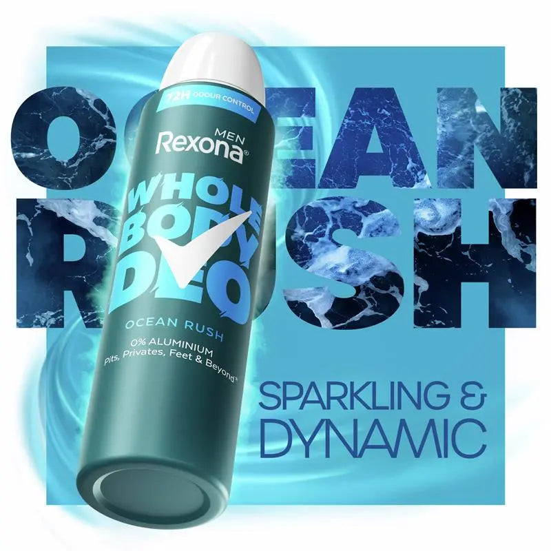 Rexona Men Deodorant Aerosol Ocean Rush 230ml