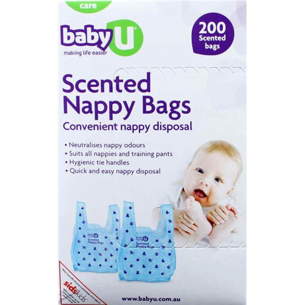Baby U Nappy Bags 200 Pack