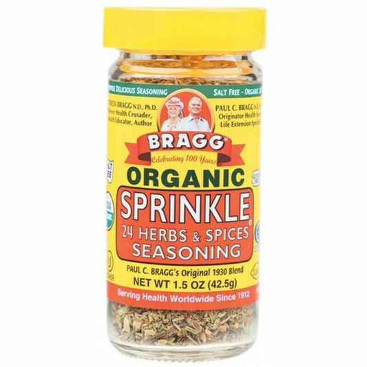 Bragg Seasoning Organic Sprinkle 24 Herb & Spices (Salt-free) 42g